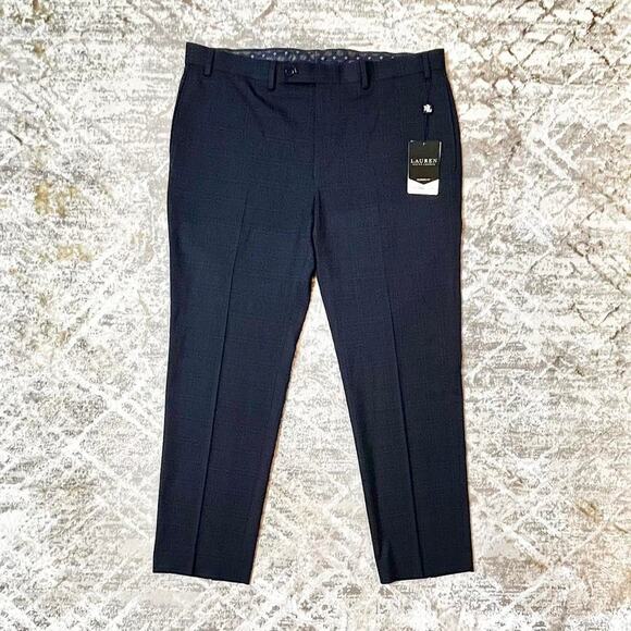 Lauren Ralph Lauren Ultraflex Dress Pants 38x30 Navy